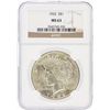 Image 1 : 1922 NGC MS63 Peace Silver Dollar