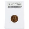 Image 1 : 1931-S ANACS MS64 Lincoln Wheat Cent
