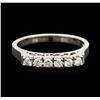 Image 2 : 14KT White Gold 0.25ctw Diamond Ring