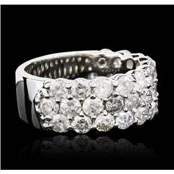 14KT White Gold 3.36ctw Diamond Ring