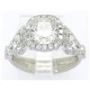 Image 1 : Mark Broumand Designer 2.89ctw Diamond Ring - Platinum
