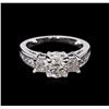 Image 2 : 1.66ctw Diamond Ring - 14KT White Gold