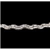 Image 3 : 18KT White Gold 8.81ctw Diamond Necklace