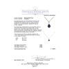 Image 3 : 4.39ct Tanzanite and Diamond Pendant With Chain - 14KT White Gold