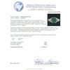 Image 4 : 14KT White Gold 3.01ct Emerald and Diamond Ring