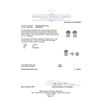 Image 3 : 1.08ctw Diamond Stud Earrings - 14KT White Gold