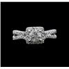 Image 1 : 1.21ctw Diamond Ring - 14KT White Gold