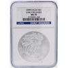 Image 1 : 2008 NGC Graded MS70 $1 American Silver Eagle Silver Coin