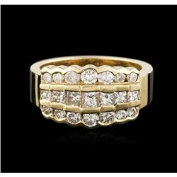 14KT Yellow Gold 1.50ctw Diamond Ring