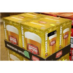 FLAT OF 24 BOTTLES OKANAGAN SPRING BEER