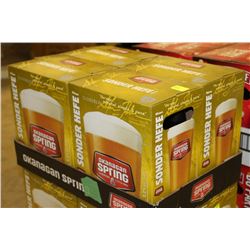 FLAT OF 24 BOTTLES OKANAGAN SPRING BEER