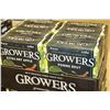 Image 1 : FLAT OF 24 BOTTLES OF GROWERS EXTRA DRY APPLE