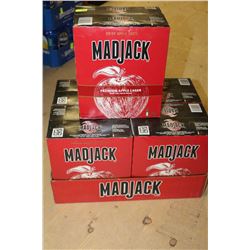 5 CASES OF MADJACK PREMIUM APPLE LAGER