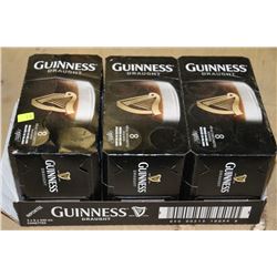 FLAT OF 24 CANS OF GUINNESS DRAUGHT BEER