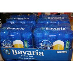 FLAT OF 24 CANS OF BAVARIA HOLLAND BEER