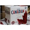 Image 1 : CASE OF 24 CANS OF MOLSON CANADIAN BEER