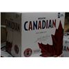 Image 1 : CASE OF 24 CANS OF MOLSON CANADIAN BEER