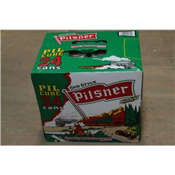 CASE OF 24 CANS OF PILSNER OLD STYLE BEER