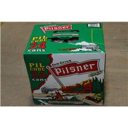 CASE OF 24 CANS OF PILSNER OLD STYLE BEER