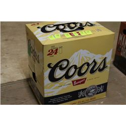CASE OF 24 CANS COORS BANQUET BEER