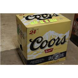 CASE OF 24 CANS COORS BANQUET BEER