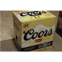 CASE OF 24 CANS COORS BANQUET BEER