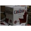 Image 1 : CASE OF 24 CANS OF MOLSON CANADIAN BEER
