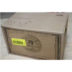 CASE OF 24 BOTTLES OF KENTUCKY BOURBAN BARREL ALE
