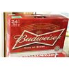 Image 1 : CASE OF 24 CANS OF BUDWEISER BEER