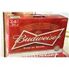 Image 1 : CASE OF 24 CANS OF BUDWEISER BEER