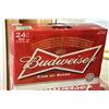 Image 1 : CASE OF 24 CANS OF BUDWEISER BEER