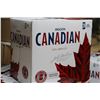 Image 1 : CASE OF 24 CANS OF MOLSON CANADIAN BEER