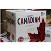Image 1 : CASE OF 24 CANS OF MOLSON CANADIAN BEER