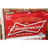 Image 1 : CASE OF 24 CANS OF BUDWEISER BEER