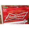 Image 1 : CASE OF 24 CANS OF BUDWEISER BEER