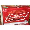 Image 1 : CASE OF 24 CANS OF BUDWEISER BEER
