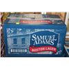 Image 1 : CASE OF 24 BOTTLES OF SAMUAL ADAMS BOSTON LAGER