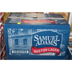 CASE OF 24 BOTTLES OF SAMUAL ADAMS BOSTON LAGER