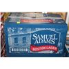 Image 1 : CASE OF 24 BOTTLES OF SAMUAL ADAMS BOSTON LAGER