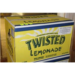 CASE OF 24 BOTTLES OF TWISTED LEMONADE