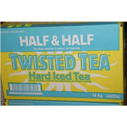 CASE OF 24 BOTTLES OF TWISTED TEA HARD ICE TEA