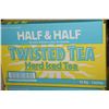 Image 1 : CASE OF 24 BOTTLES OF TWISTED TEA HARD ICE TEA