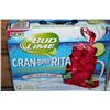 Image 1 : CASE OF 12 CANS OF BUD LIME CRAN-BRRR-RITA