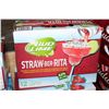 Image 1 : CASE OF 12 CANS OF BUD LIME STRAW-BER-RITA