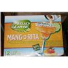 Image 1 : CASE OF 12 CANS OF BUD LIME MANG-O-RITA
