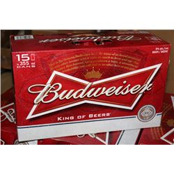 2 CASES OF BUDWEISER BEER