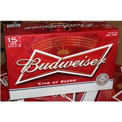 2 CASES OF BUDWEISER BEER