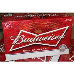 2 CASES OF BUDWEISER BEER