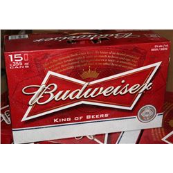 2 CASES OF BUDWEISER BEER