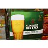 Image 1 : 2 CASES OF ALEXANDER KEITH'S INDIA PALE ALE
